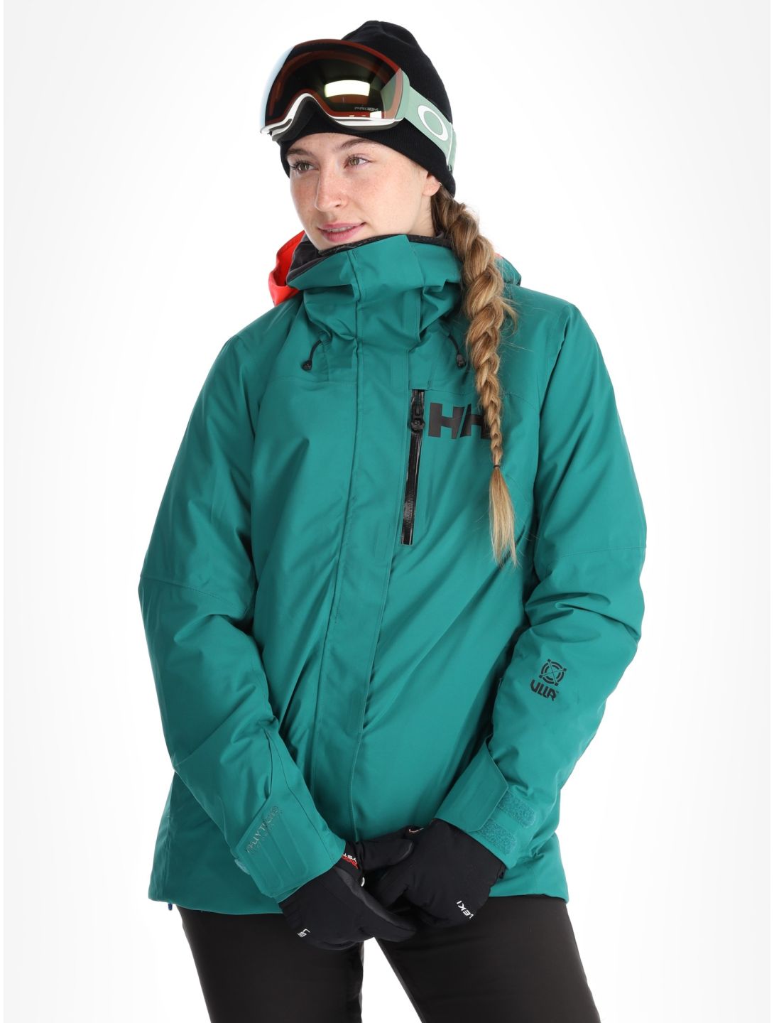 Helly Hansen, W Powshot Skijacke Damen Emerald grün 