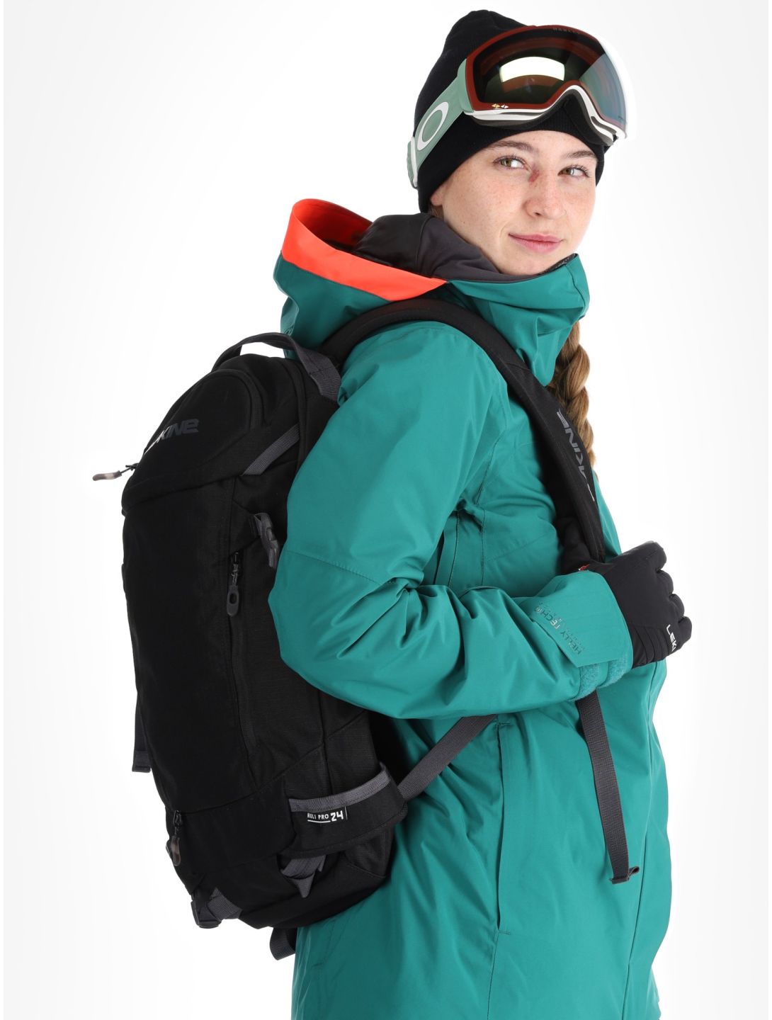 Helly Hansen, W Powshot Skijacke Damen Emerald grün 