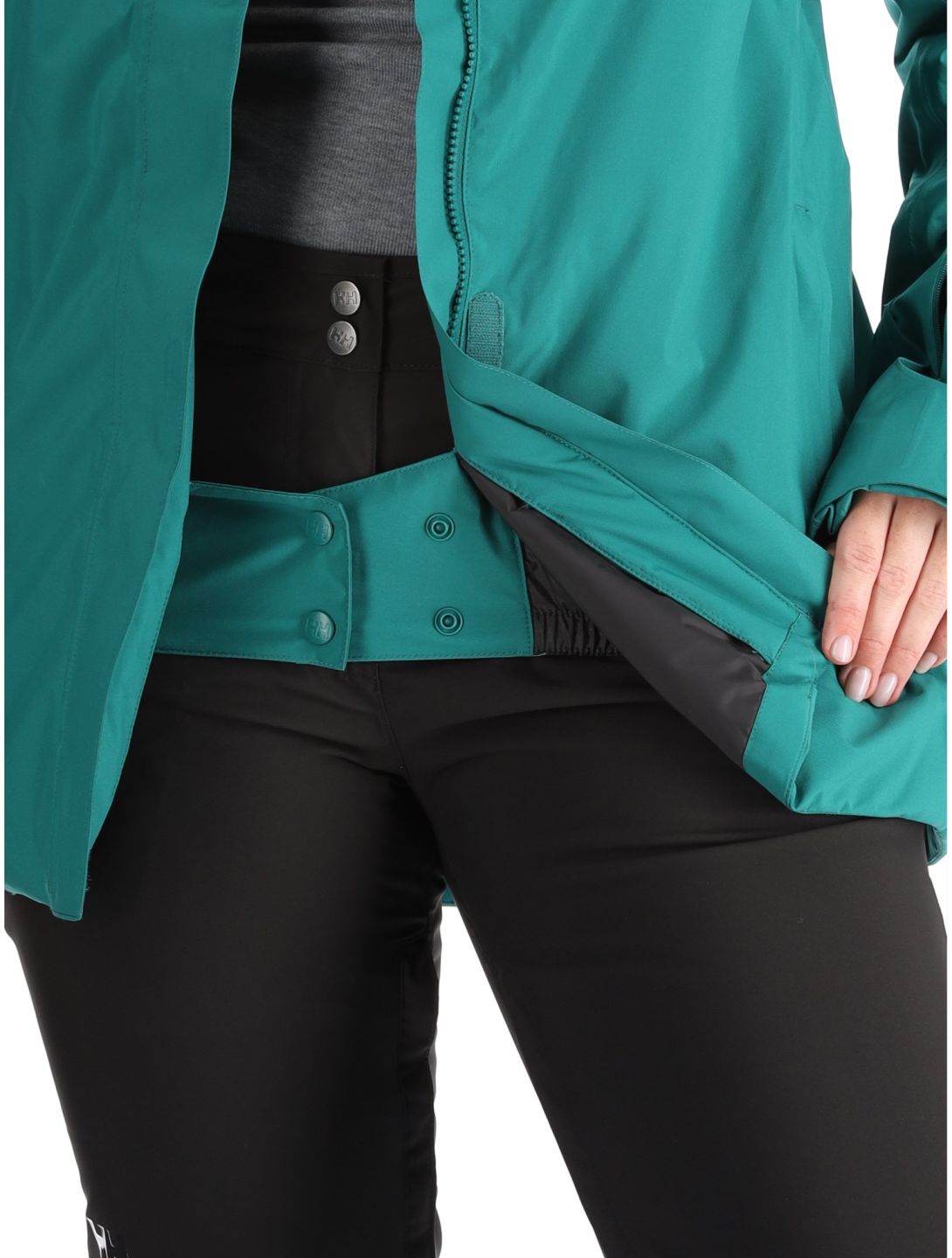 Helly Hansen, W Powshot Skijacke Damen Emerald grün 