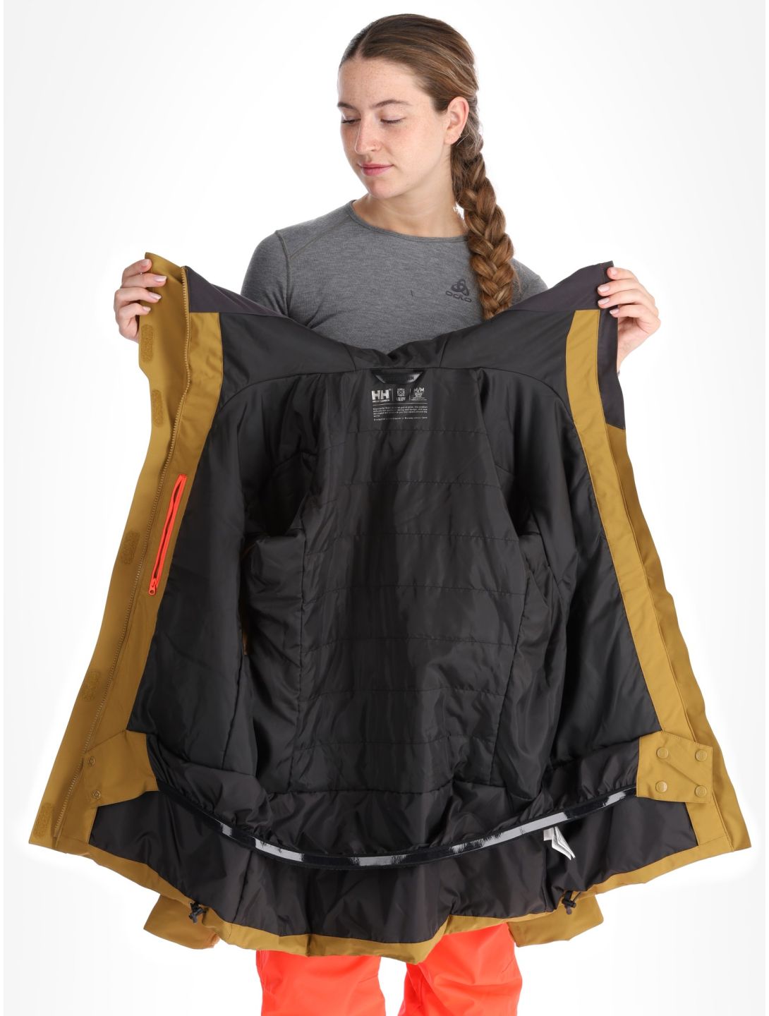 Helly Hansen, W Powshot Skijacke Damen Lynx gelb 