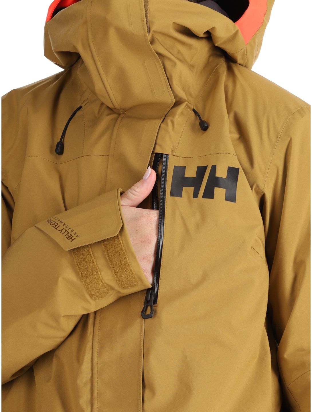 Helly Hansen, W Powshot Skijacke Damen Lynx gelb 