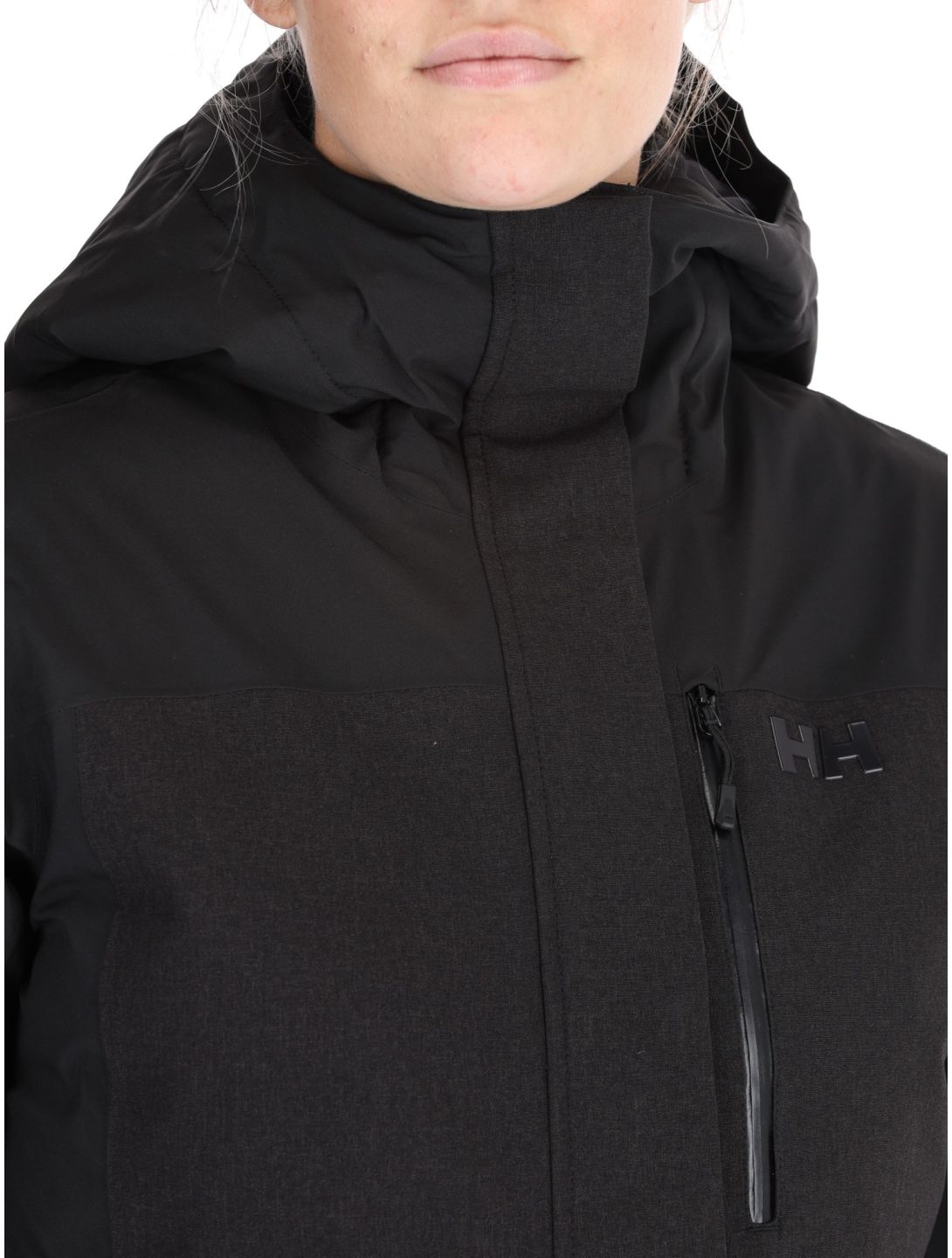 Helly Hansen, W Snowplay Long Insulated Skijacke Damen Black schwarz 