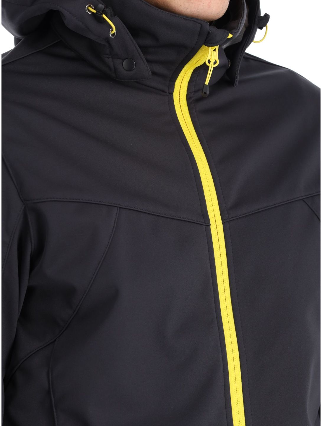 Icepeak, Biggs Softshell Skijacke Herren anthracite grau 