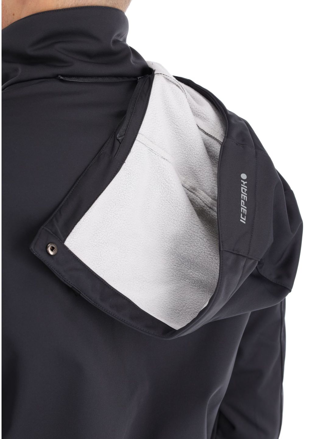 Icepeak, Biggs Softshell Skijacke Herren anthracite grau 