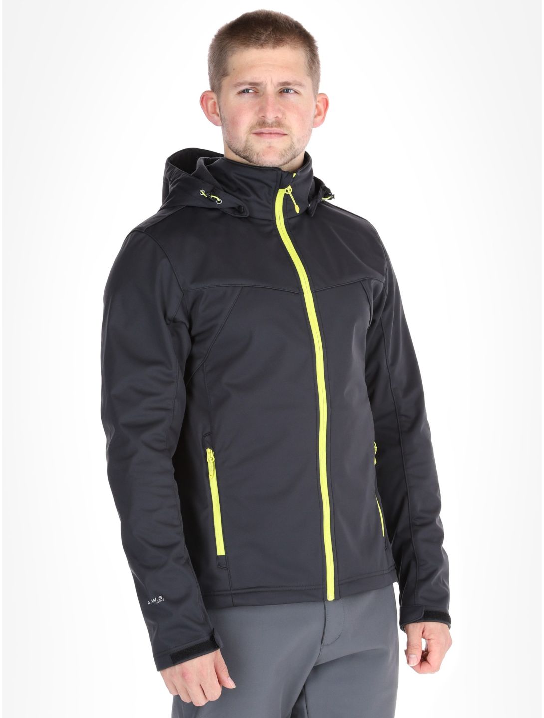 Icepeak, Biggs Softshell Skijacke Herren Anthracite grau 