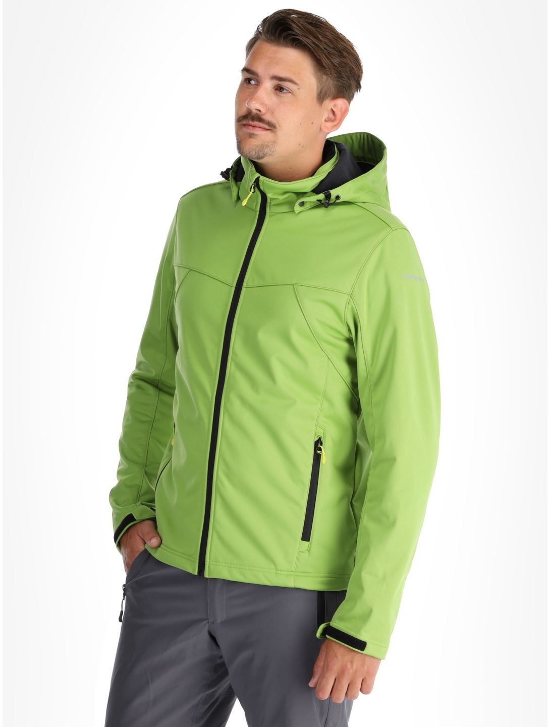 Icepeak, Biggs Softshell Skijacke Herren Asparagus grün 