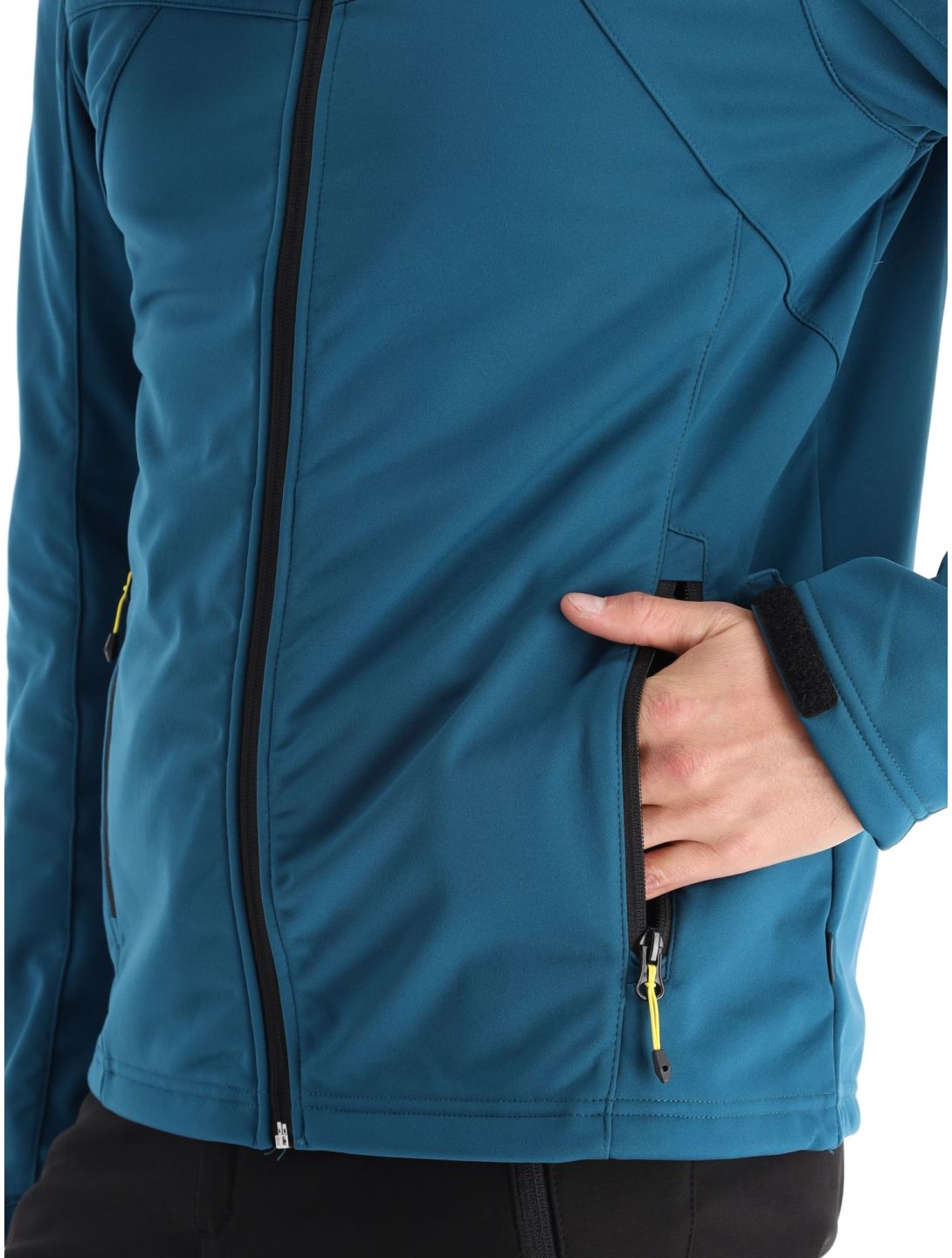 Icepeak, Biggs Softshell Skijacke Herren turquoise blau 