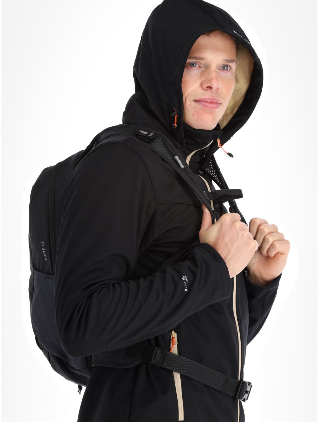 Icepeak, Biggs Softshell Skijacke Herren schwarz 