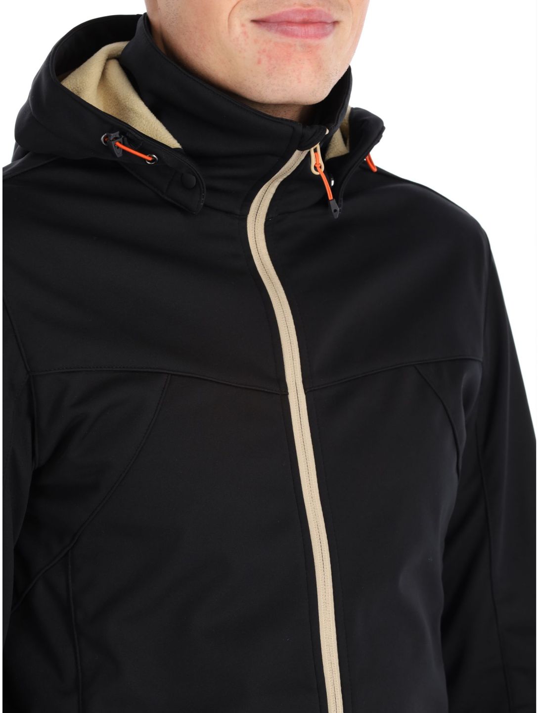 Icepeak, Biggs Softshell Skijacke Herren schwarz 