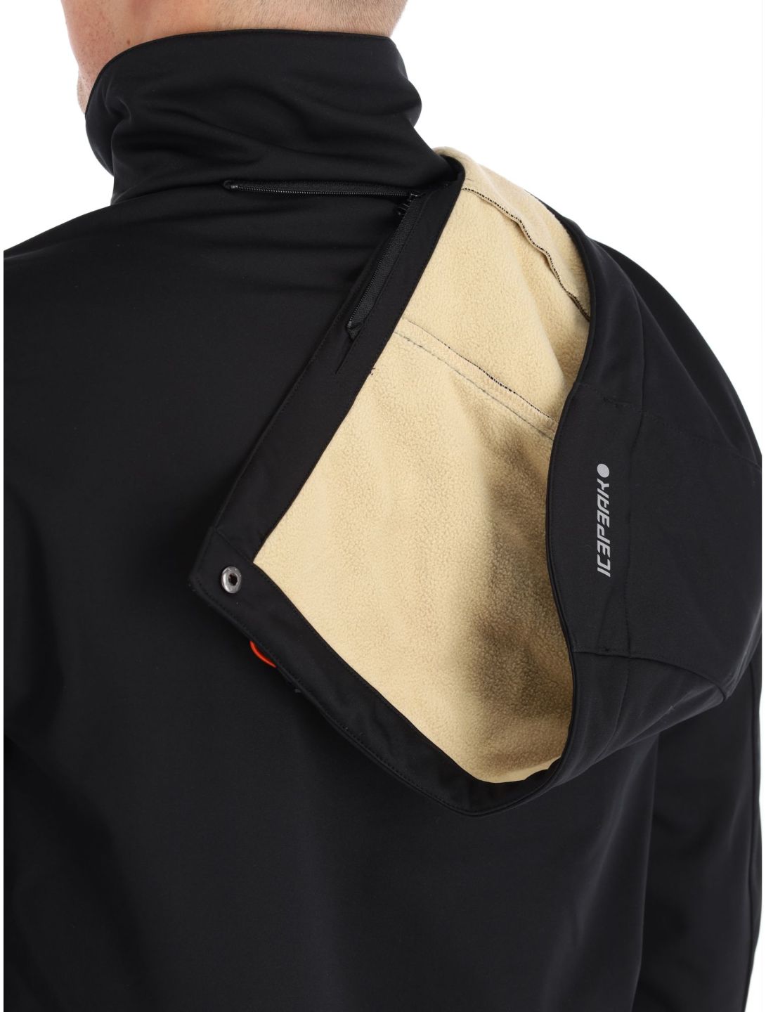 Icepeak, Biggs Softshell Skijacke Herren schwarz 