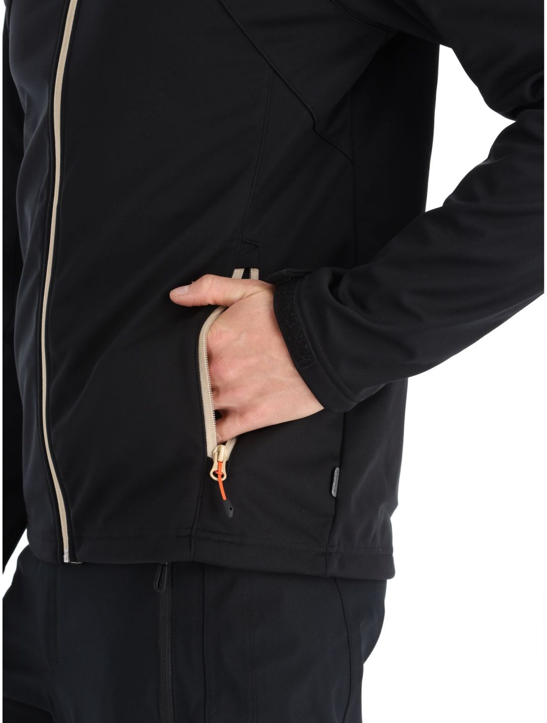 Icepeak, Biggs Softshell Skijacke Herren schwarz 