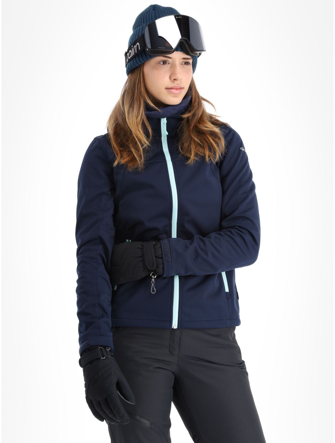 Icepeak, Boise Softshell Skijacke Damen blau 