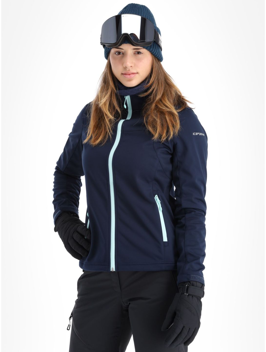 Icepeak, Boise Softshell Skijacke Damen blau 