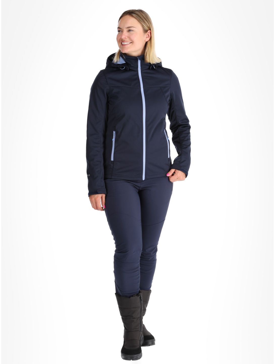 Icepeak, Boise Softshell Skijacke Damen Blue blau 