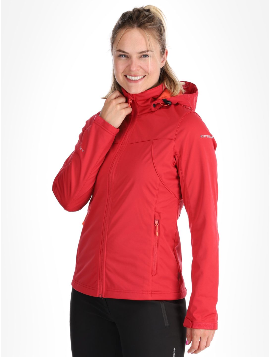 Icepeak, Boise Softshell Skijacke Damen Cranberry rot 