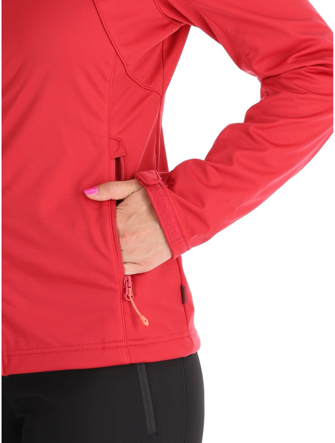 Icepeak, Boise Softshell Skijacke Damen Cranberry rot 