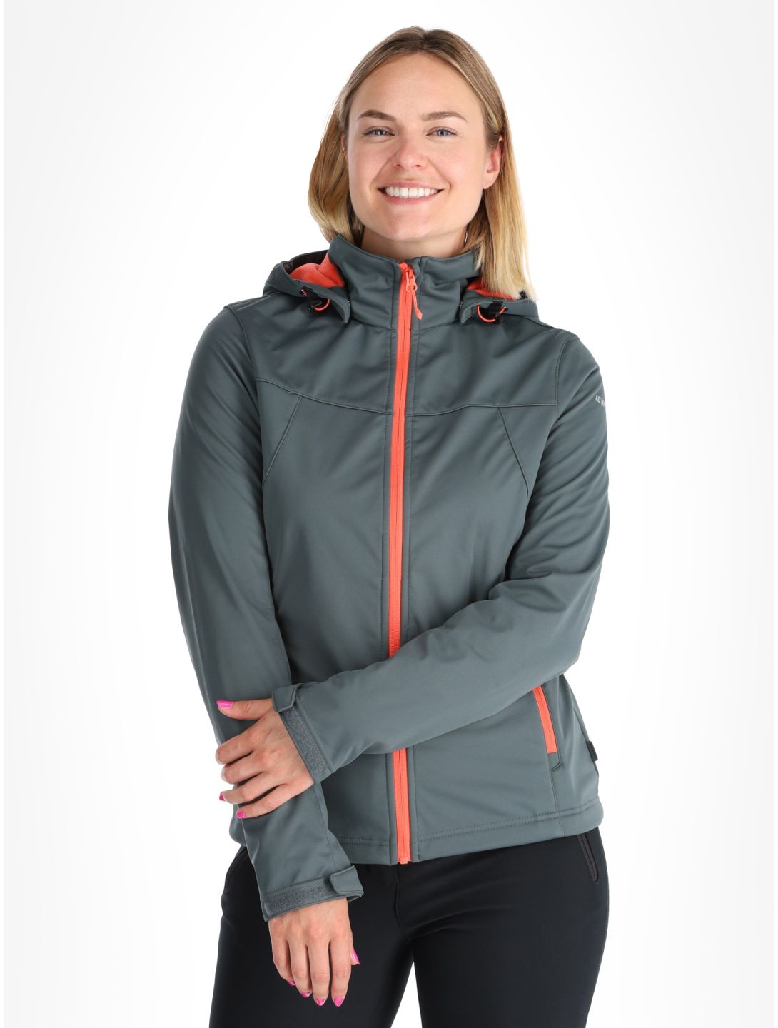 Icepeak, Boise Softshell Skijacke Damen Green grün 