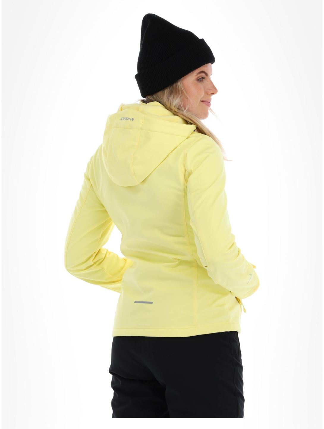 Icepeak, Boise Softshell Skijacke Damen pastel gelb 