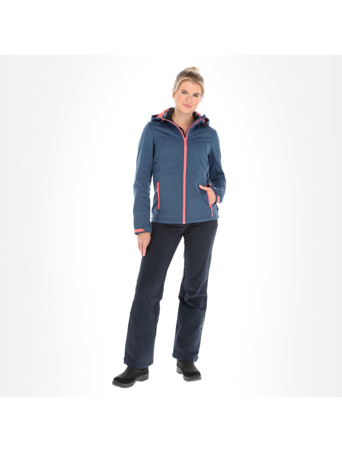 Icepeak, Boise Softshell Skijacke Damen blau