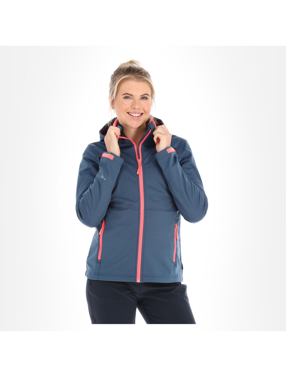 Icepeak, Boise Softshell Skijacke Damen blau