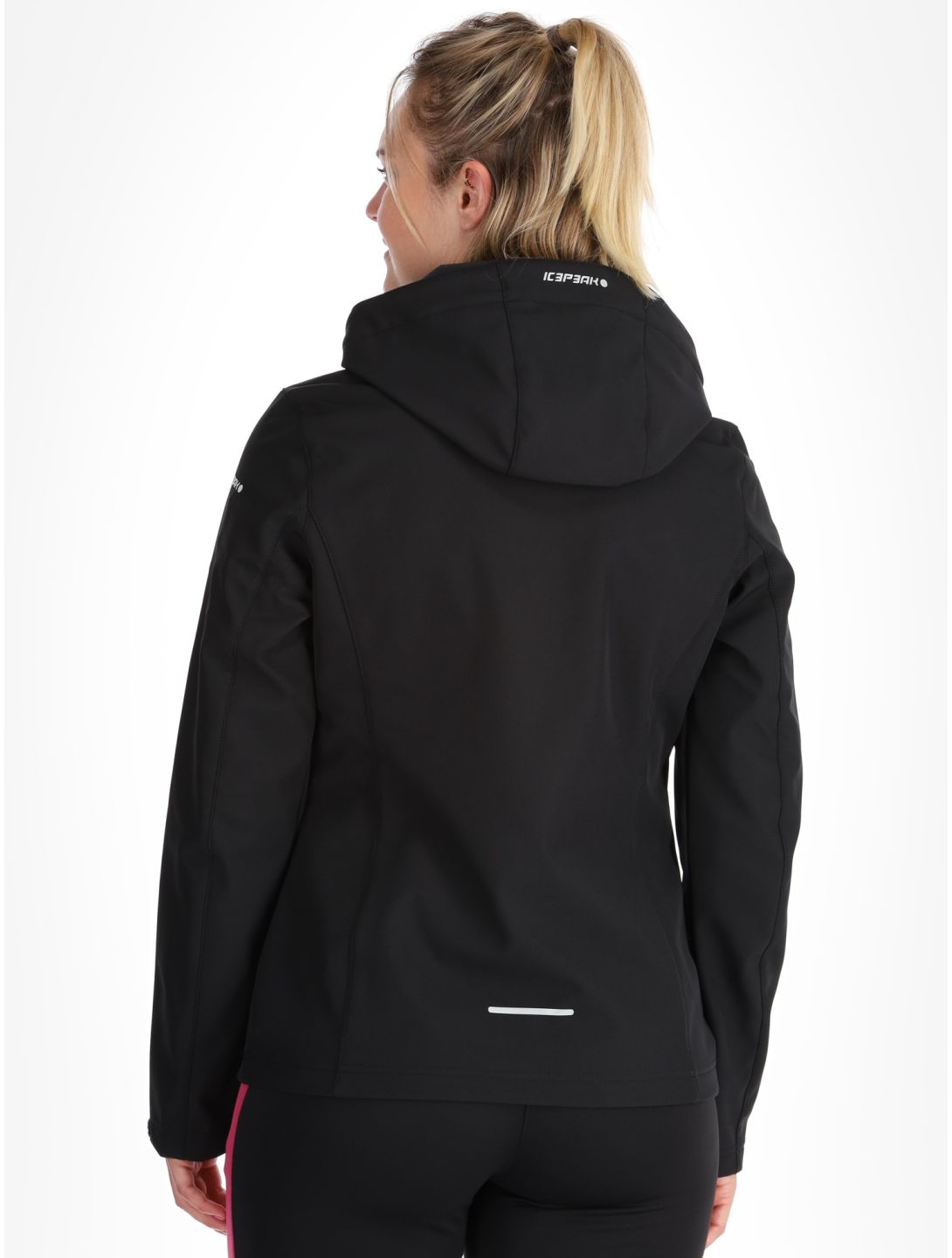 Icepeak, Brenham Softshell Skijacke Damen Basic Black schwarz 