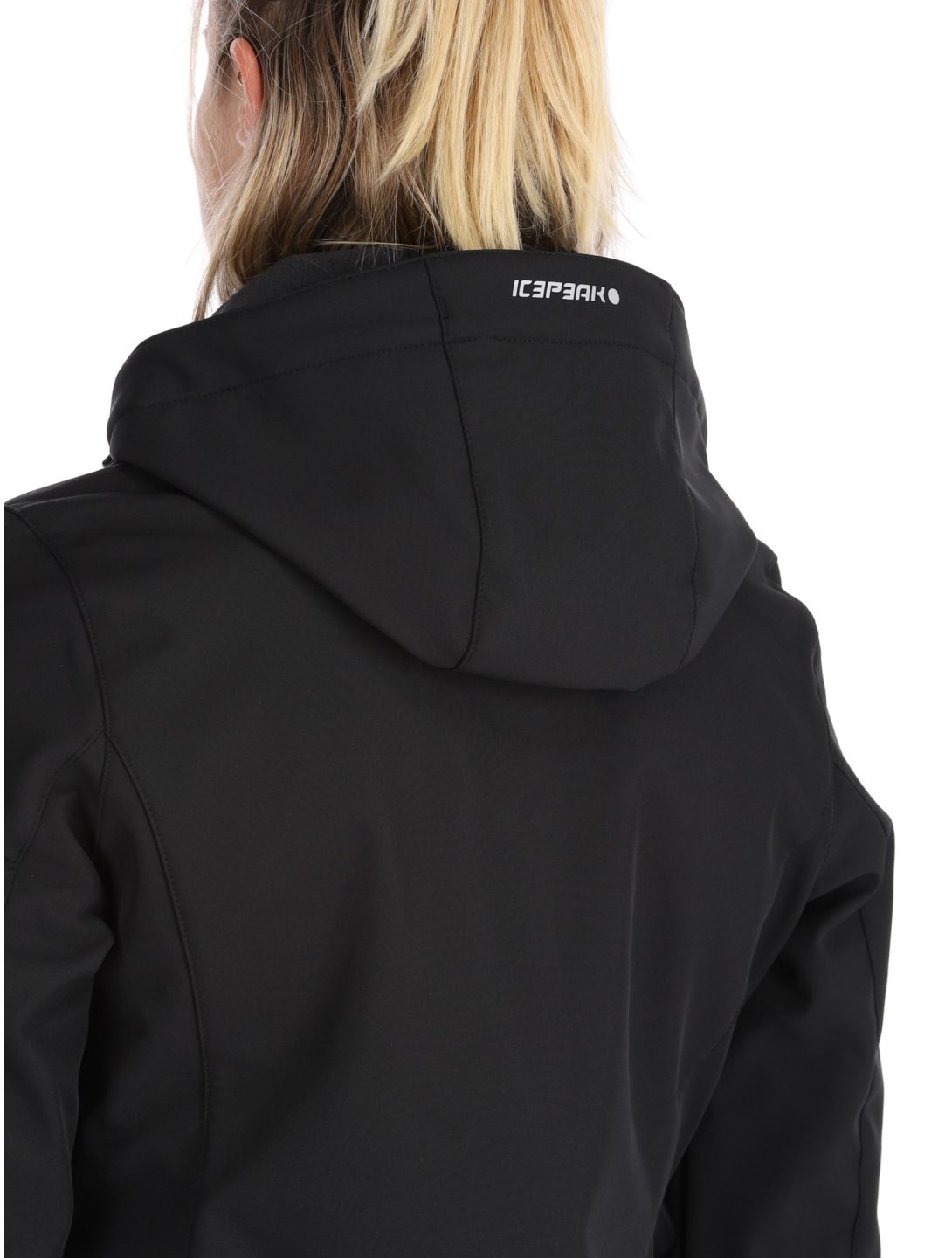 Icepeak, Brenham Softshell Skijacke Damen Basic Black schwarz 