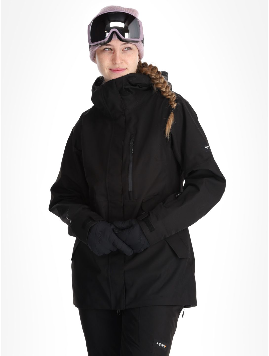 Icepeak, Cabot Hardshell Skijacke Damen Black schwarz 