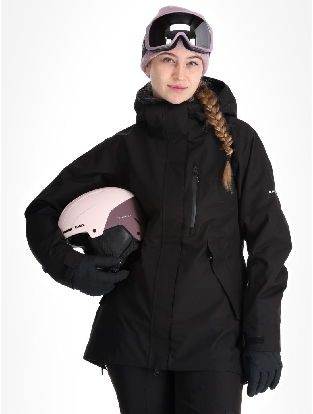 Icepeak, Cabot Hardshell Skijacke Damen Black schwarz 