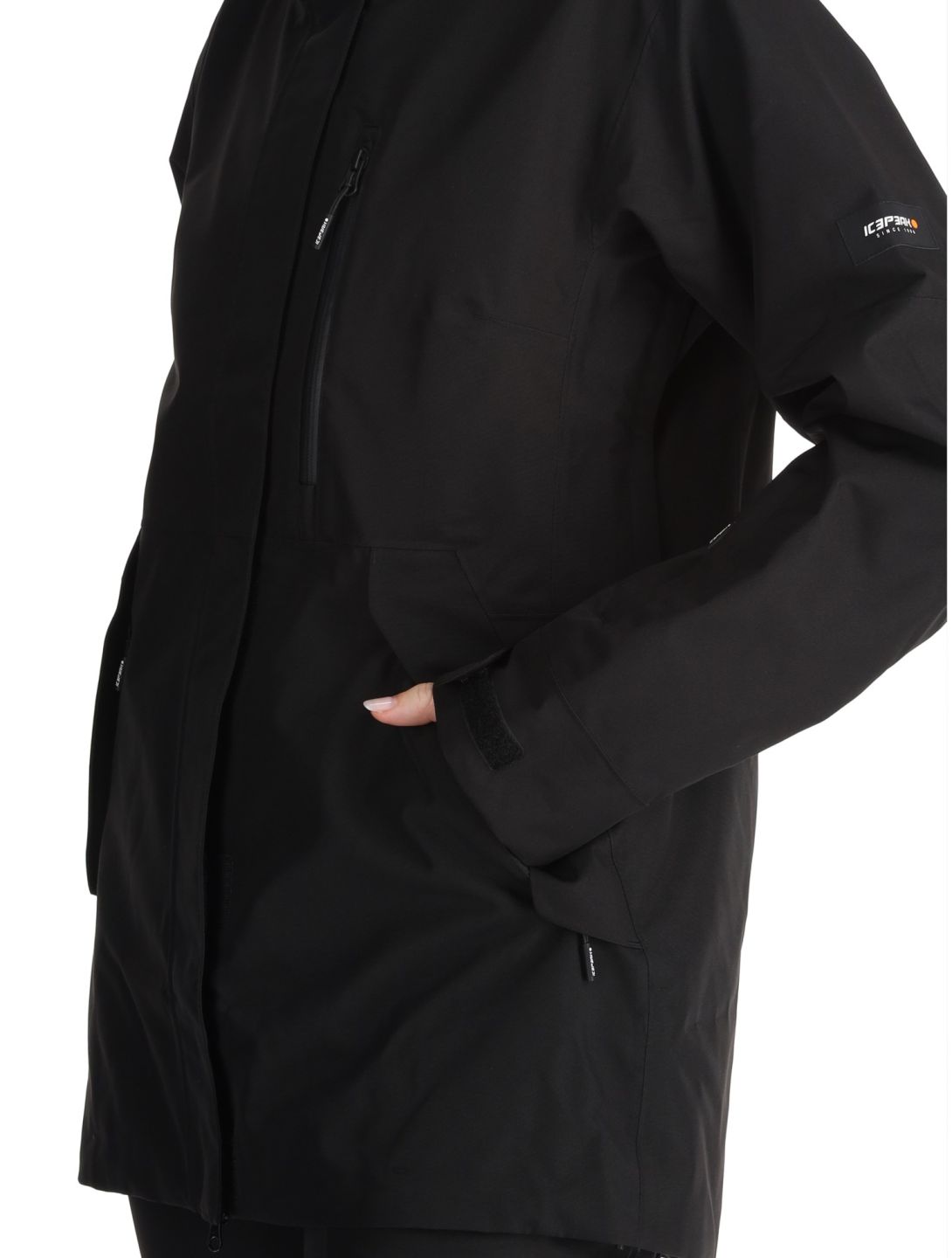 Icepeak, Cabot Hardshell Skijacke Damen Black schwarz 