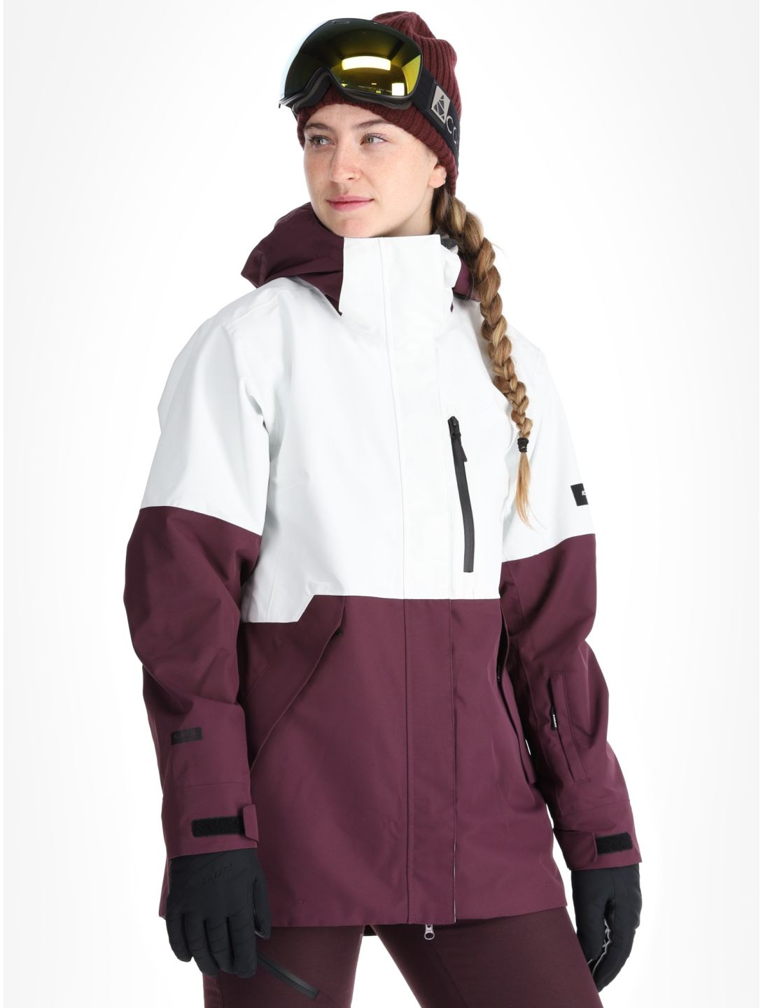 Icepeak, Cabot Hardshell Skijacke Damen Plum violett 