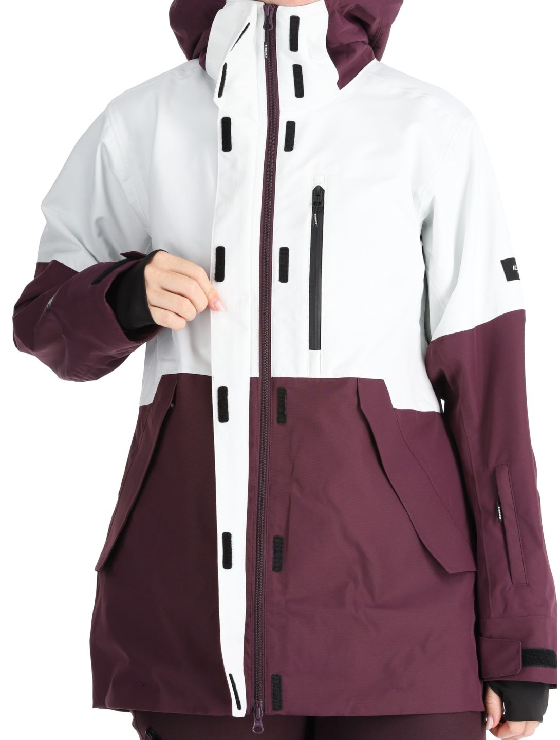 Icepeak, Cabot Hardshell Skijacke Damen Plum violett 