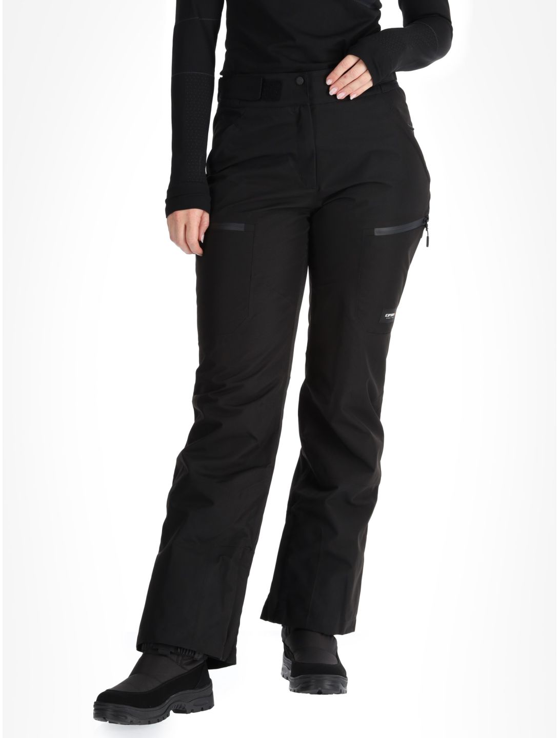 Icepeak, Calau Hardshell Skihose Damen Black schwarz 