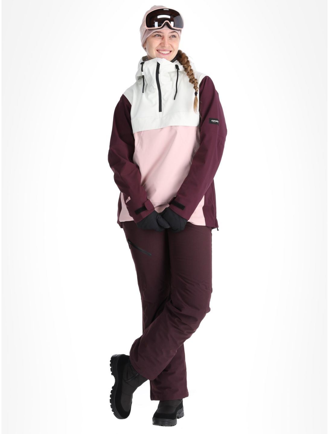 Icepeak, Calio Winter Anorak Damen Plum violett 