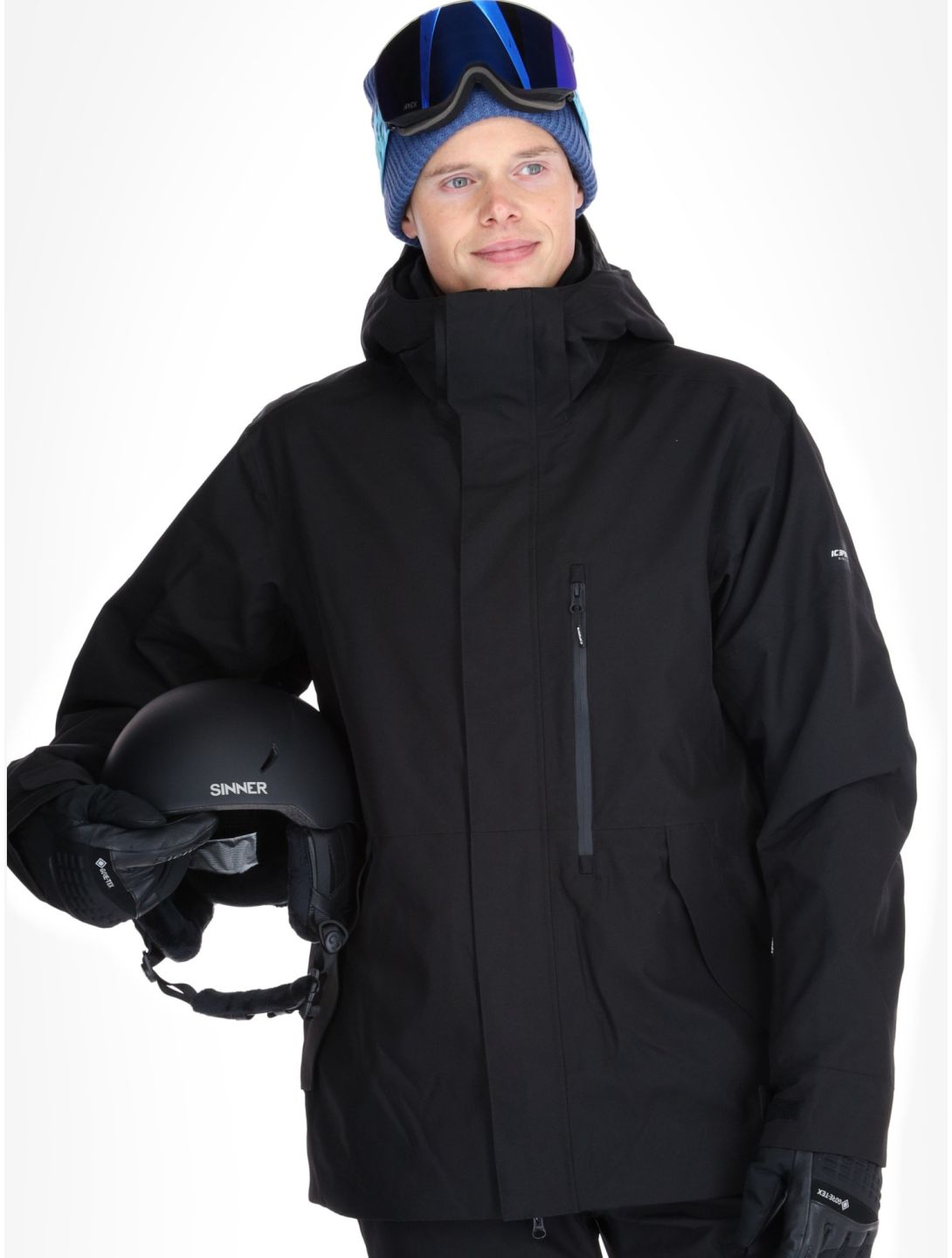 Icepeak, Casco Skijacke Herren Black schwarz 