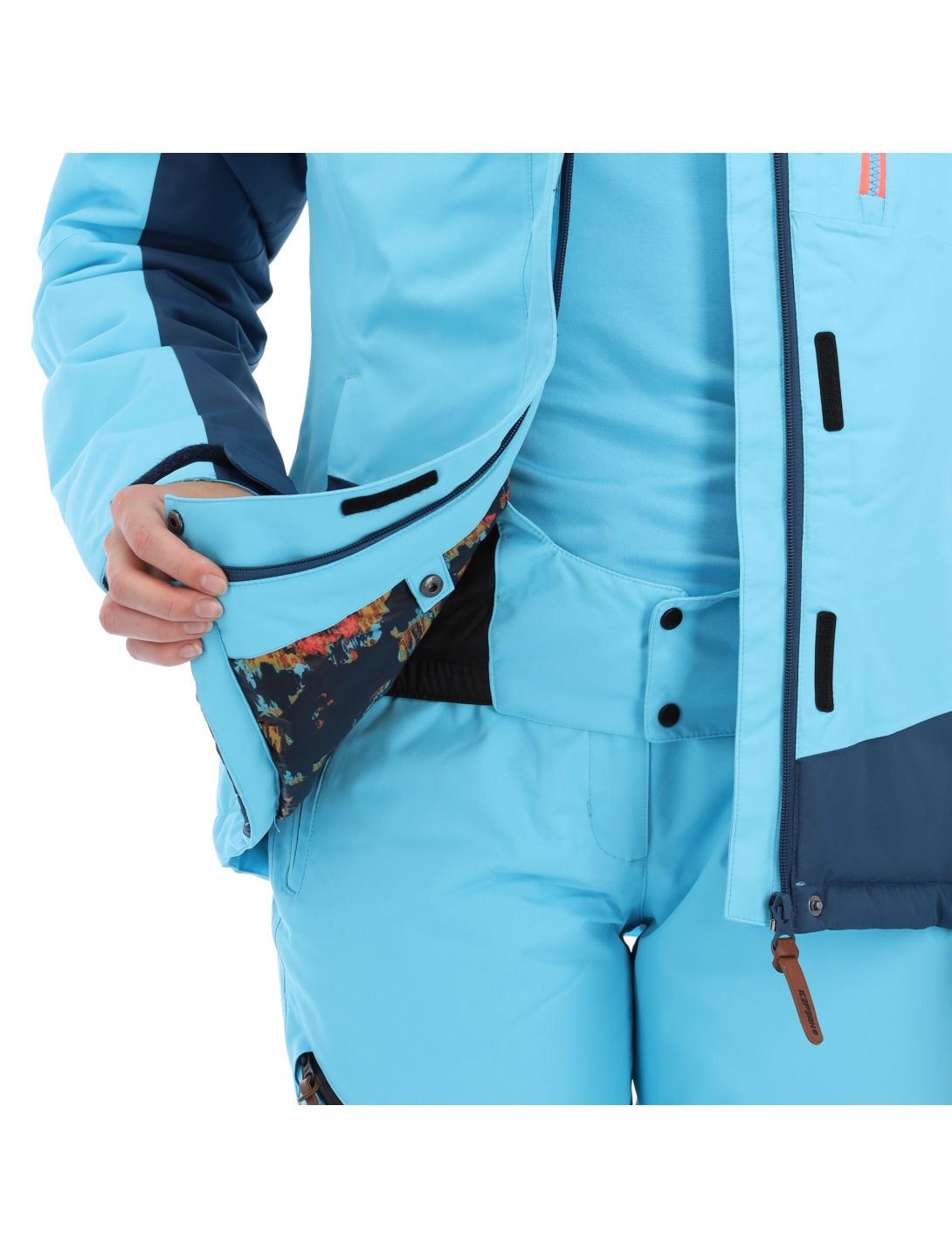 Icepeak, Casena Skijacke Damen turquoise blau