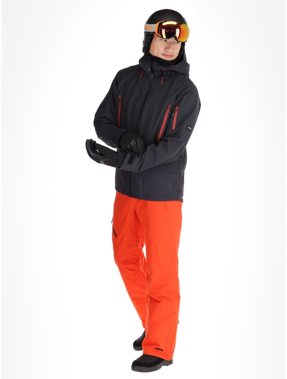 Icepeak, Castres Skijacke Herren Anthracite grau 