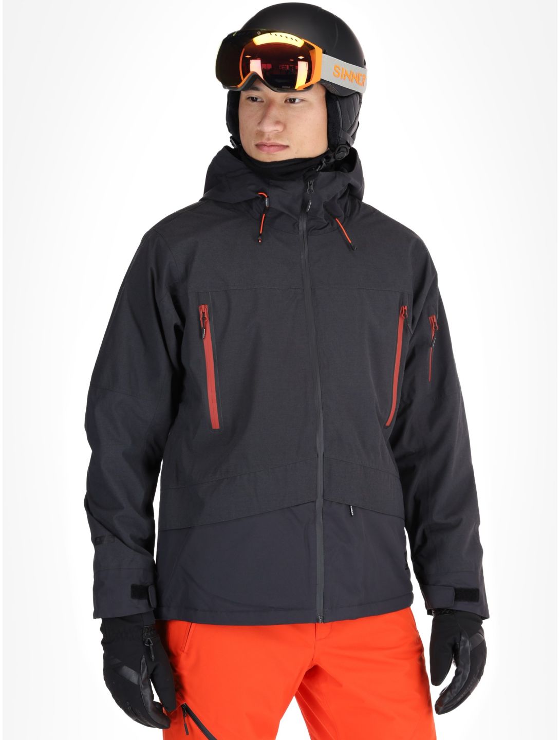 Icepeak, Castres Skijacke Herren Anthracite grau 