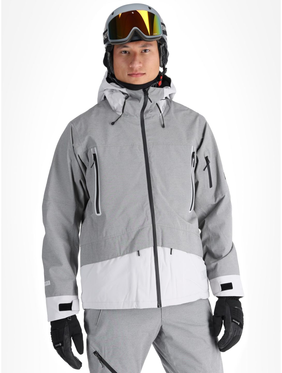 Icepeak, Castres Skijacke Herren Light Grey grau 