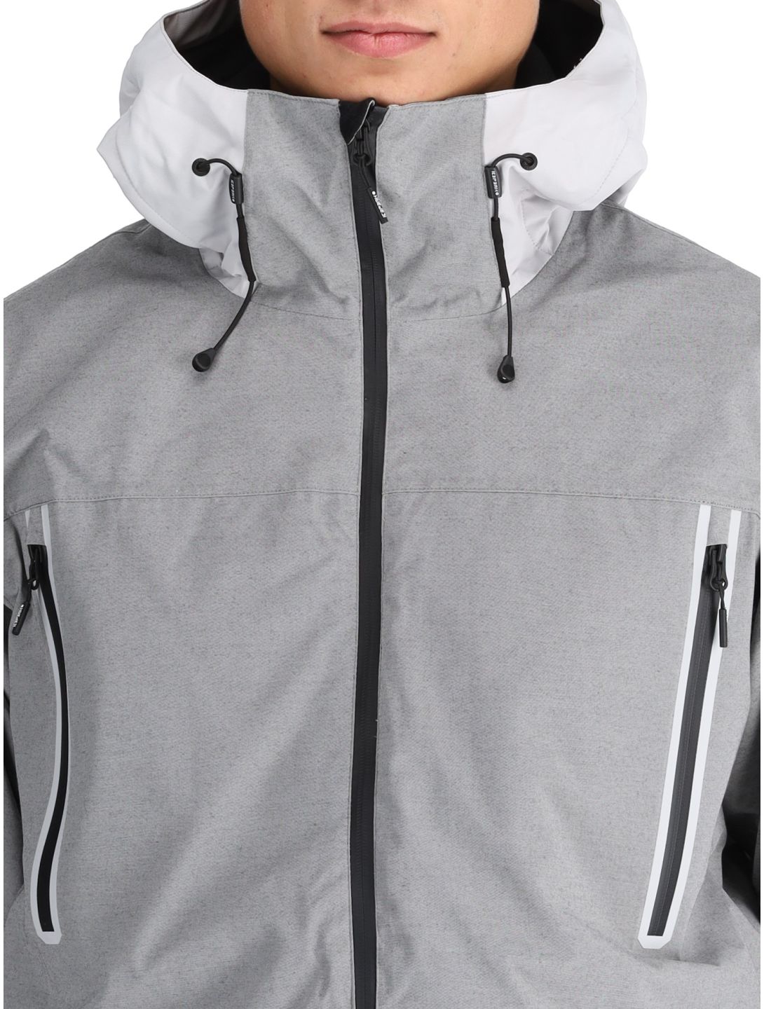 Icepeak, Castres Skijacke Herren Light Grey grau 