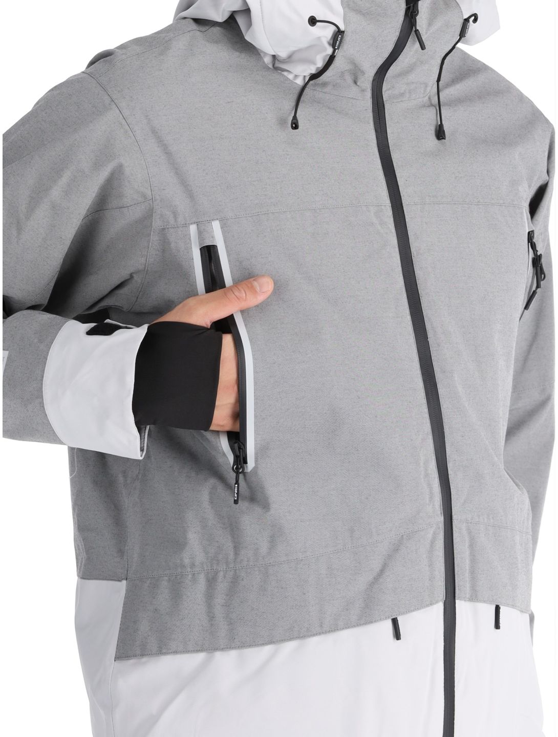 Icepeak, Castres Skijacke Herren Light Grey grau 