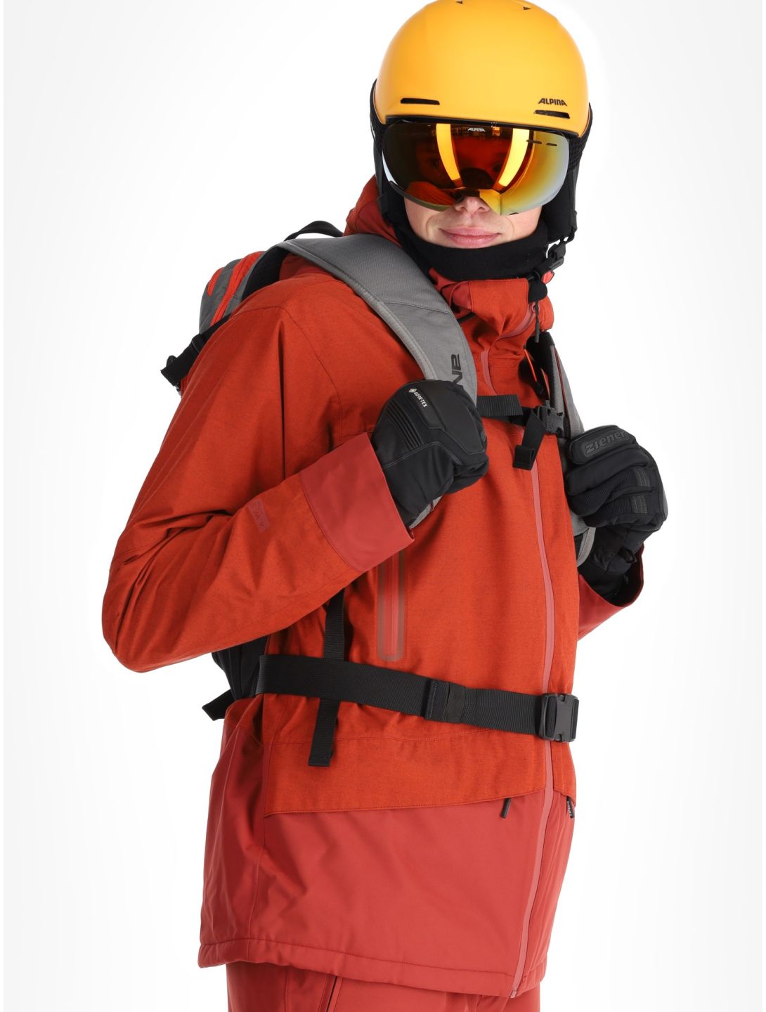 Icepeak, Castres Skijacke Herren Orange orange 