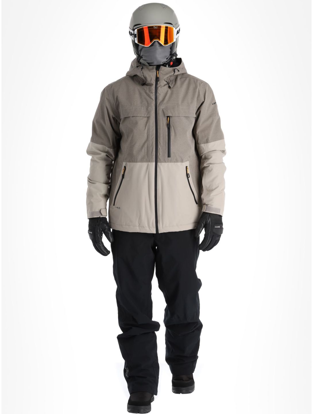 Icepeak, Castres Skijacke Herren Steel Grey grau 