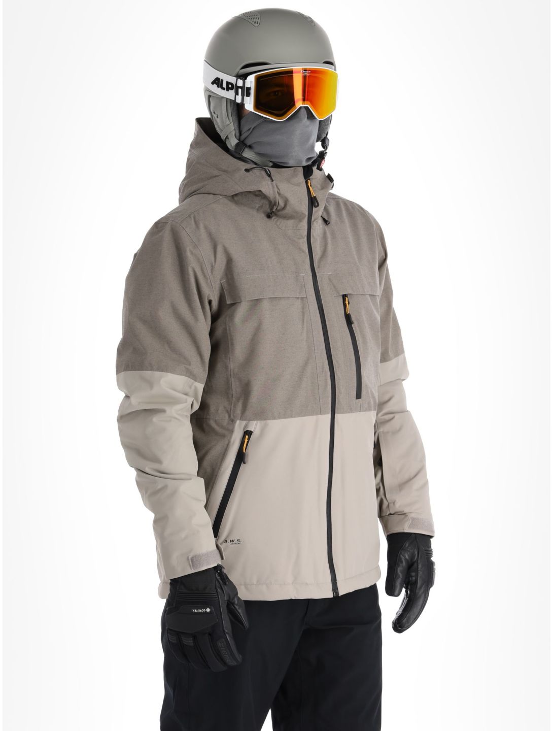 Icepeak, Castres Skijacke Herren Steel Grey grau 