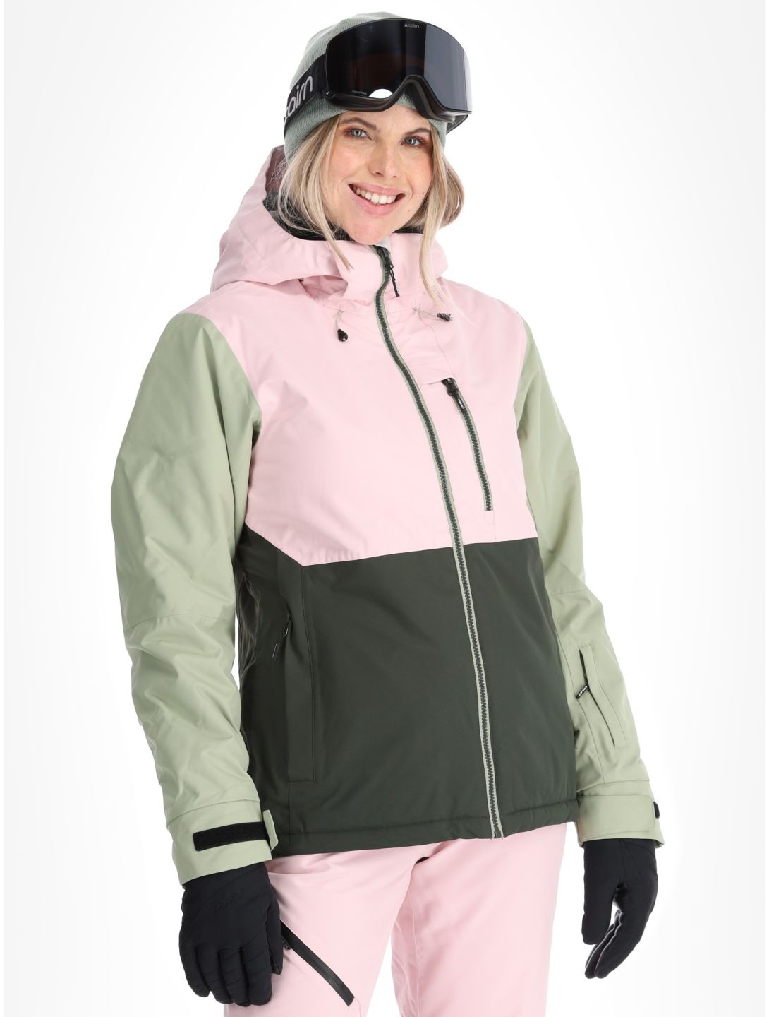 Icepeak, Cathay Skijacke Damen Asparagus grün 