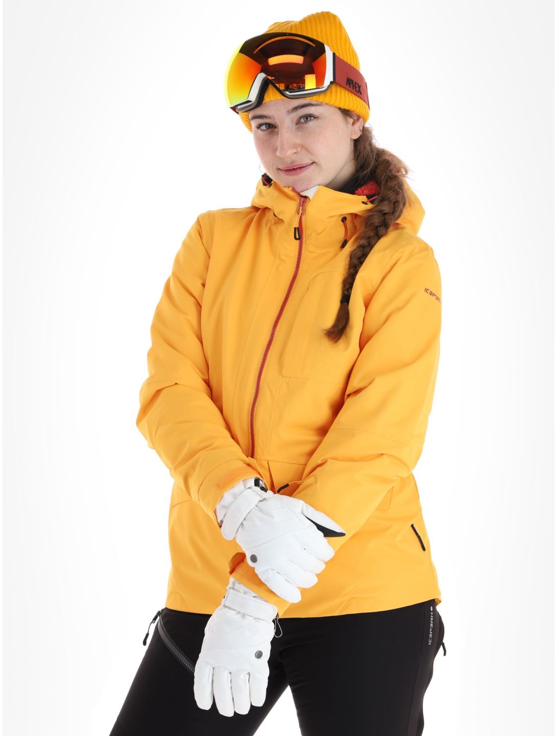 Icepeak, Cathay Skijacke Damen Yellow gelb 