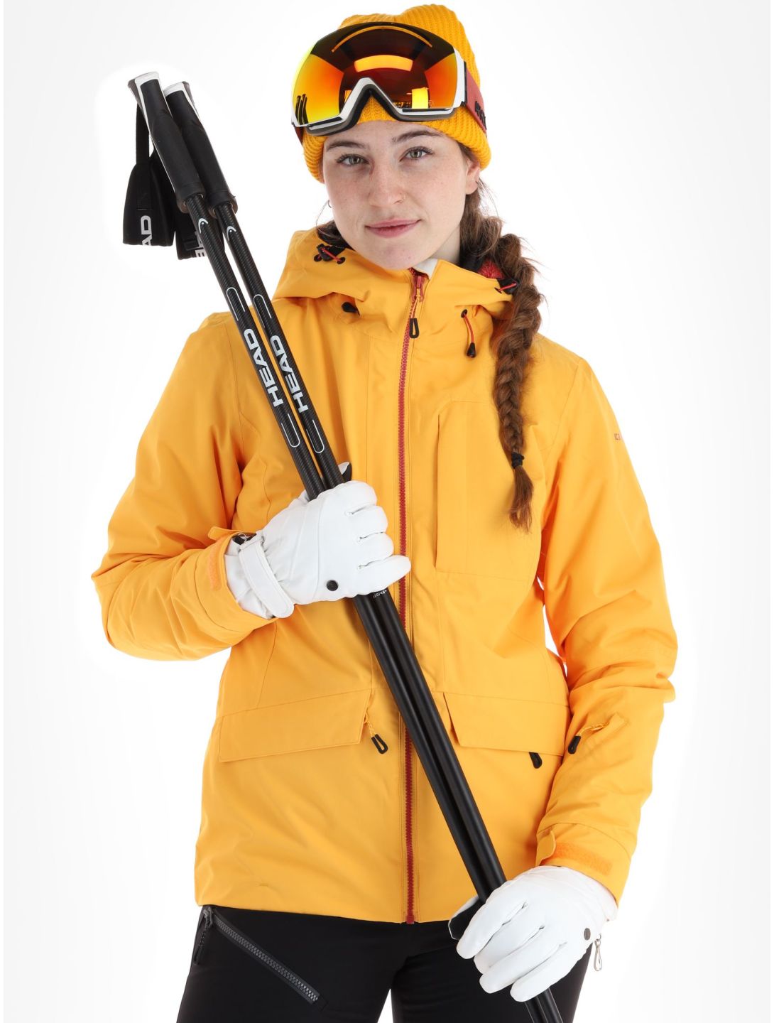 Icepeak, Cathay Skijacke Damen Yellow gelb 