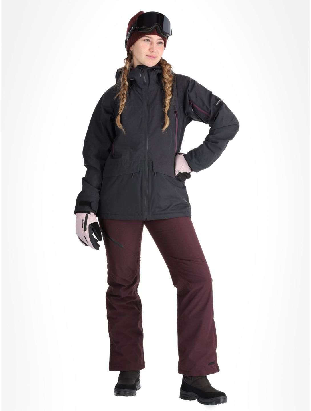 Icepeak, Cavour Skijacke Damen Anthracite grau 