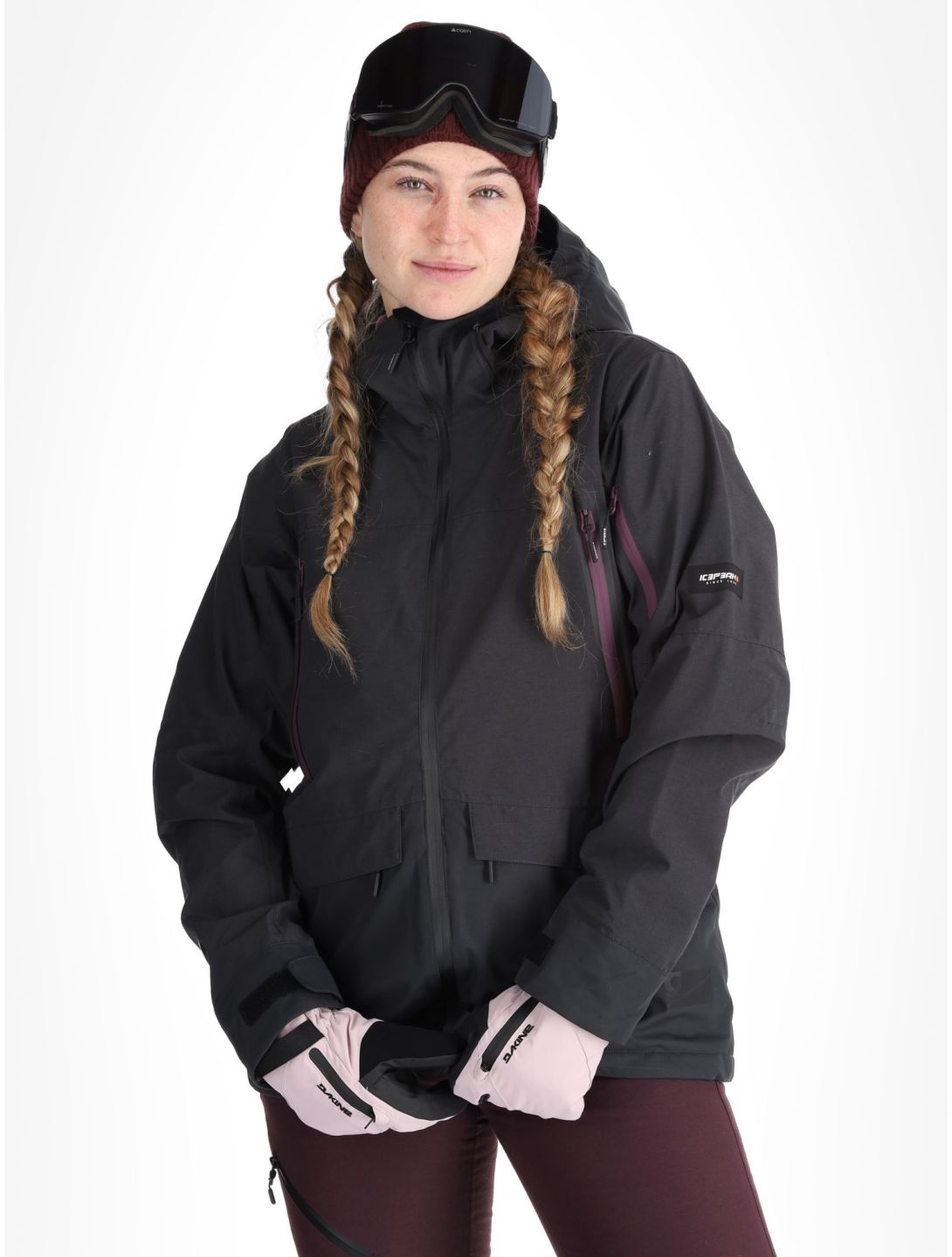 Icepeak, Cavour Skijacke Damen Anthracite grau 