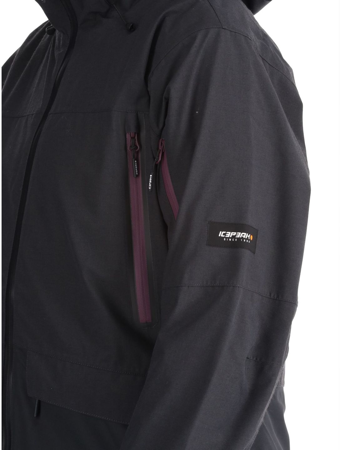 Icepeak, Cavour Skijacke Damen Anthracite grau 