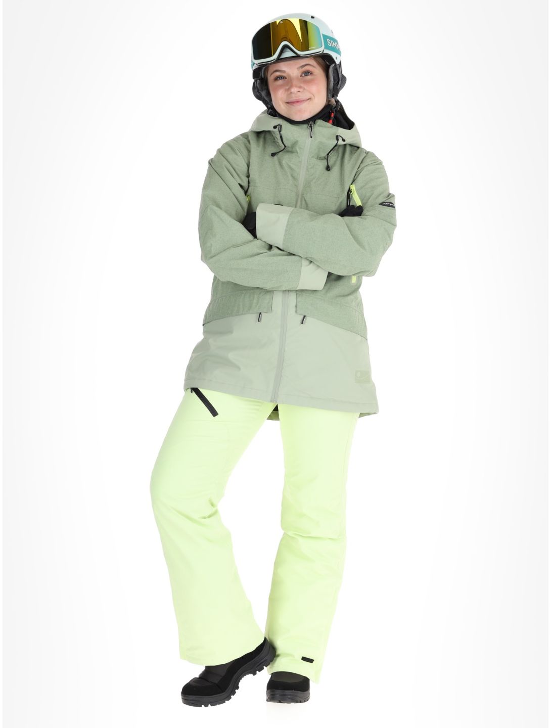 Icepeak, Cavour Skijacke Damen Asparagus grün 